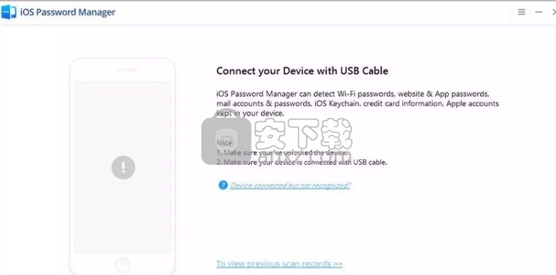 iOS Password Manager(iOS密码管理器)