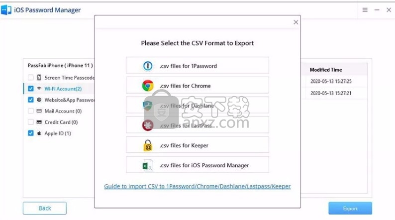 iOS Password Manager(iOS密码管理器)