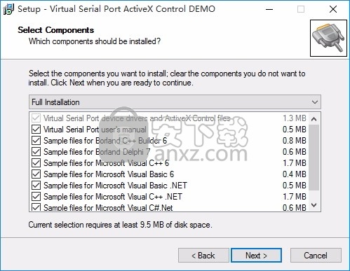 Virtual Serial Port ActiveX(多功能ActiveX控件)