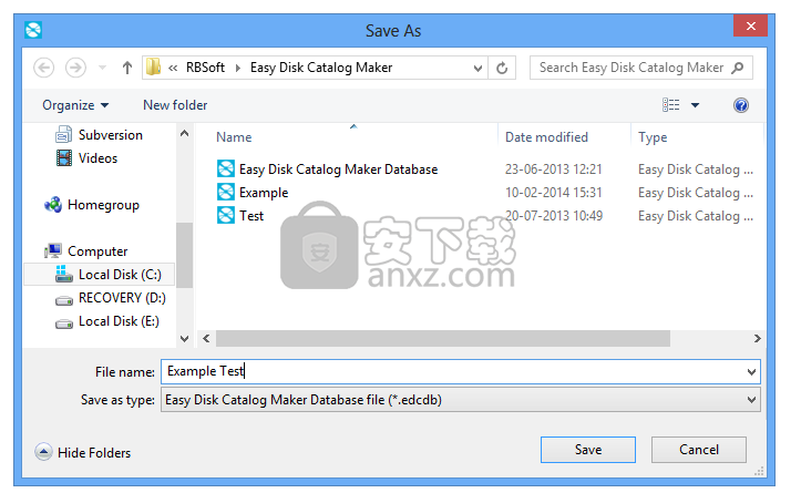 Easy Disk Catalog Maker(磁盘索引工具)