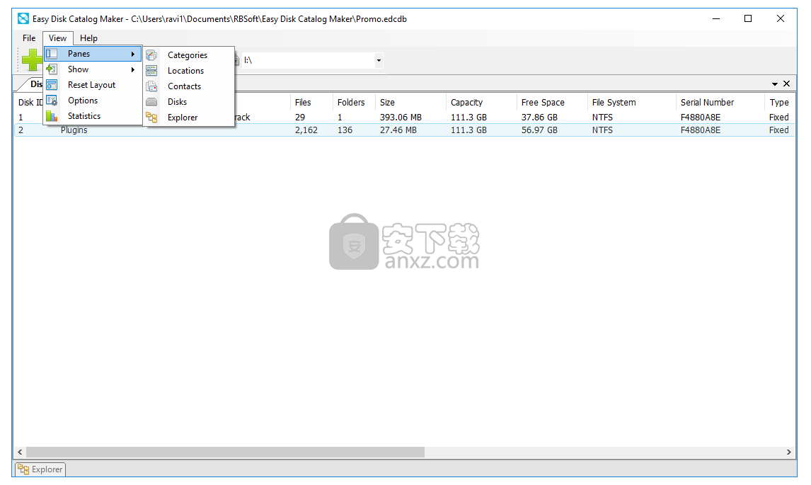 Easy Disk Catalog Maker(磁盘索引工具)