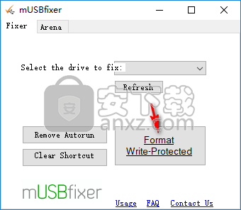 U盘病毒格式化工具(mUSBfixer)