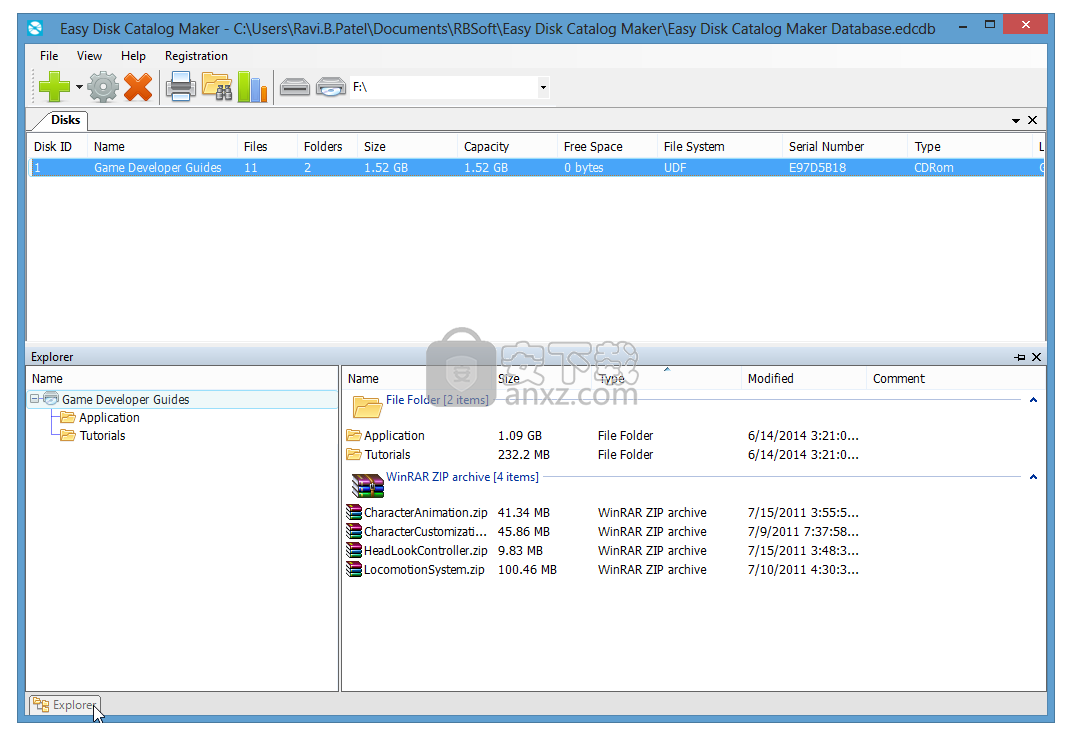 Easy Disk Catalog Maker(磁盘索引工具)