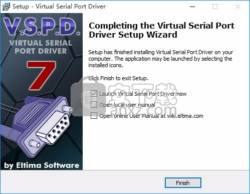 virtual serial port driver(虚拟串口vspd)