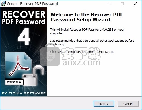 Recover PDF Password(PDF密码恢复工具)