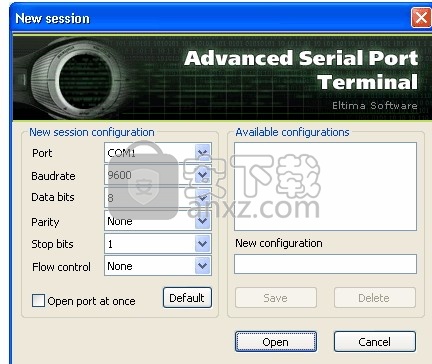 Serial Port Terminal(高级串行端口终端监控)