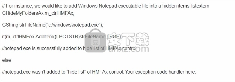 Hide My Folders ActiveX(ActiveX文件隐藏工具)