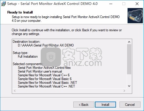 Serial Port Monitor AX(ActiveX串行端口监视器)