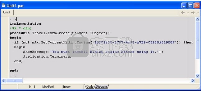 Hide My Folders ActiveX(ActiveX文件隐藏工具)