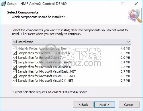 Hide My Folders ActiveX(ActiveX文件隐藏工具)