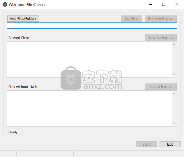 Whirlpool File Checker(文件哈希存储检查器)