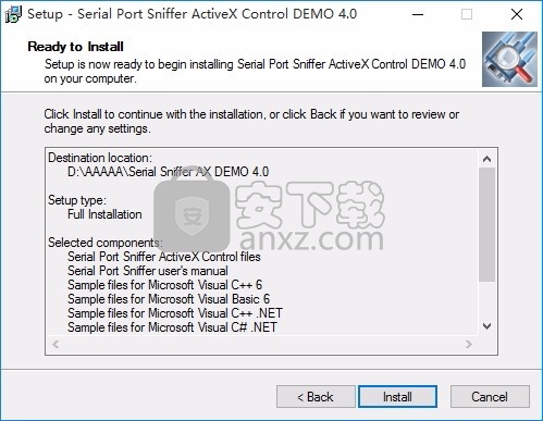 Serial Port Sniffer ActiveX(Active串行端口嗅探器)
