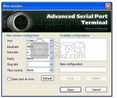 Serial Port Terminal(高级串行端口终端监控)