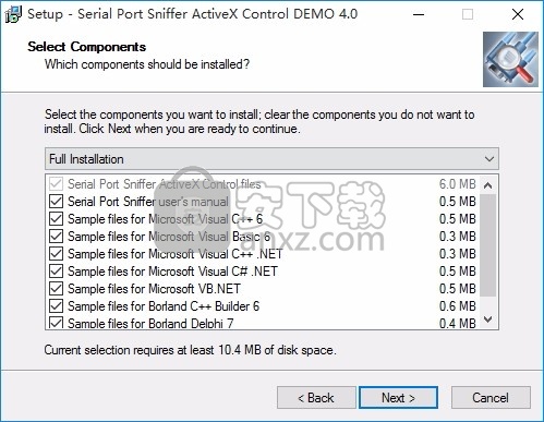 Serial Port Sniffer ActiveX(Active串行端口嗅探器)