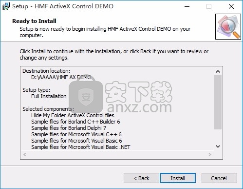 Hide My Folders ActiveX(ActiveX文件隐藏工具)