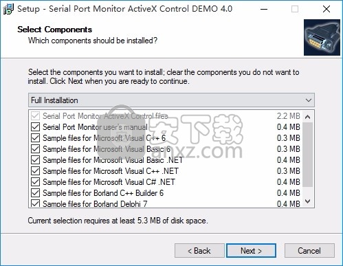 Serial Port Monitor AX(ActiveX串行端口监视器)