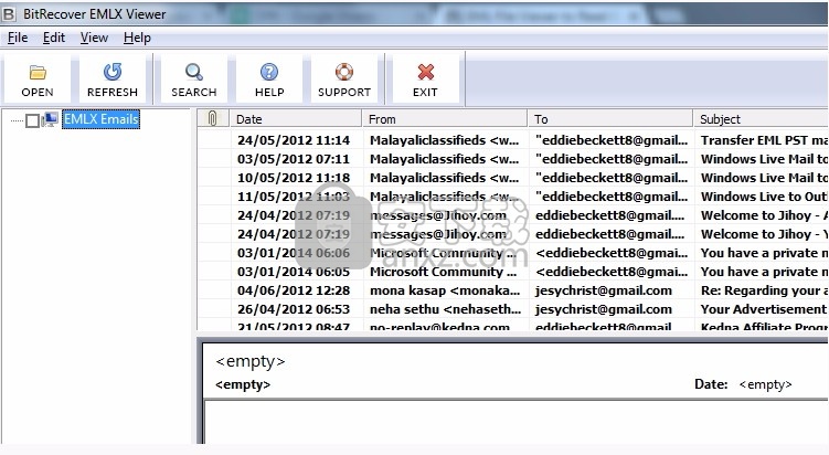 EMLX Viewer(MLX文件浏览与取证工具)
