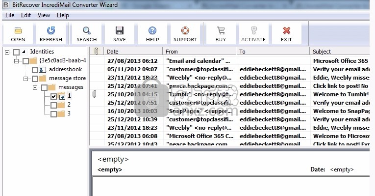 Incredimail Viewer(多功能Incredimail文件查看工具)
