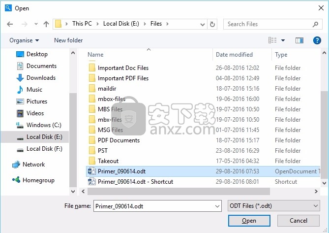 ODT Viewer(ODT/FODT文档批量预览工具)