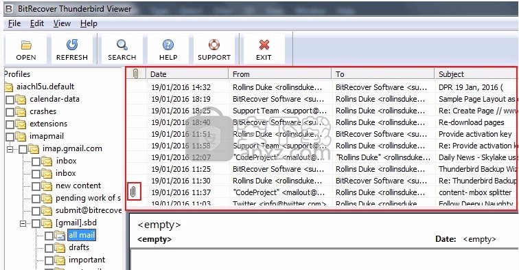 thunderbird viewer(Thunderbird MSF文件查看工具)
