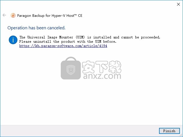 paragon 15 backup recovery media builder not found