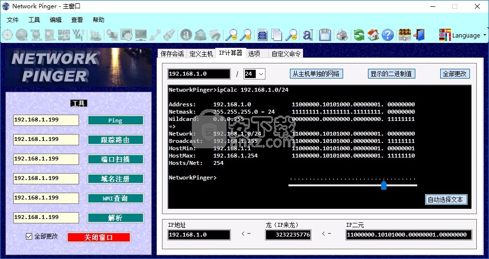 Network Pinger(ping查看监控软件)