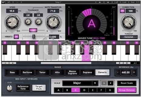 Waves Tune(音高校正插件)