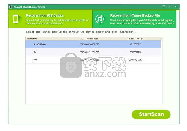 iStonsoft MobileRescuer for iOS(iOS数据恢复软件)