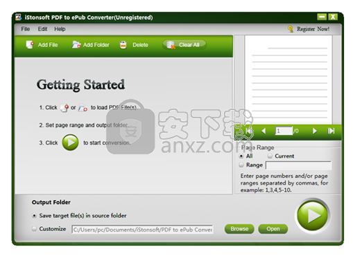 iStonsoft PDF to ePub Converter(PDF转ePub转换器)