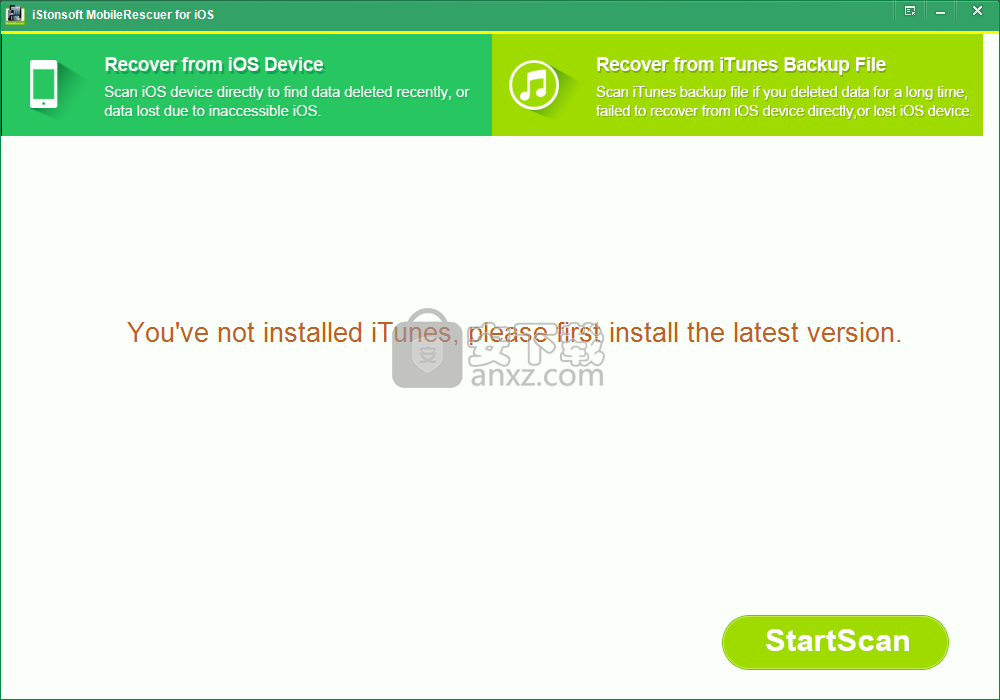 iStonsoft MobileRescuer for iOS(iOS数据恢复软件)