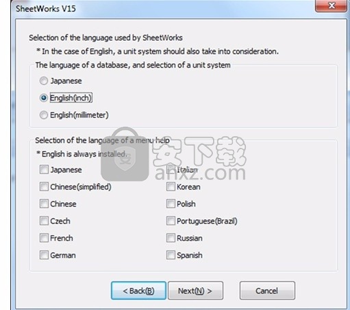 Sheetworks v15实体钣金CAD系统