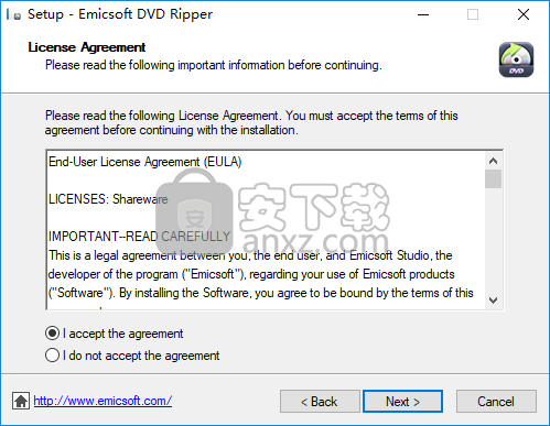 Emicsoft DVD Ripper(DVD翻录工具)