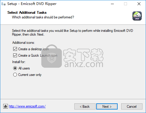 Emicsoft DVD Ripper(DVD翻录工具)