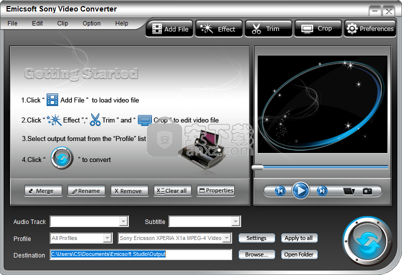 Emicsoft Sony Video Converter(Sony视频转换器)