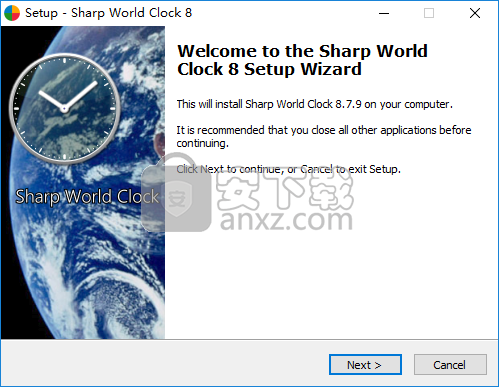 sharp world clock(世界时钟软件)