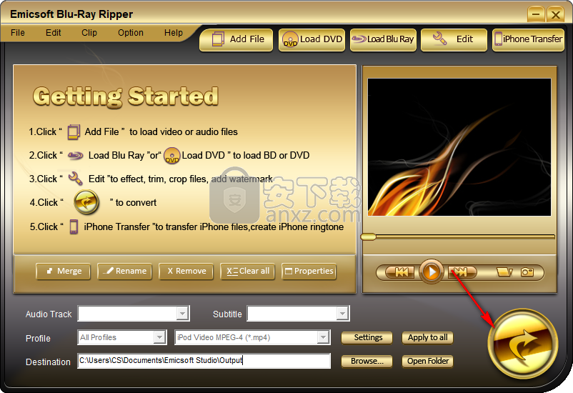 Emicsoft Blu-Ray Ripper(蓝光翻录工具)