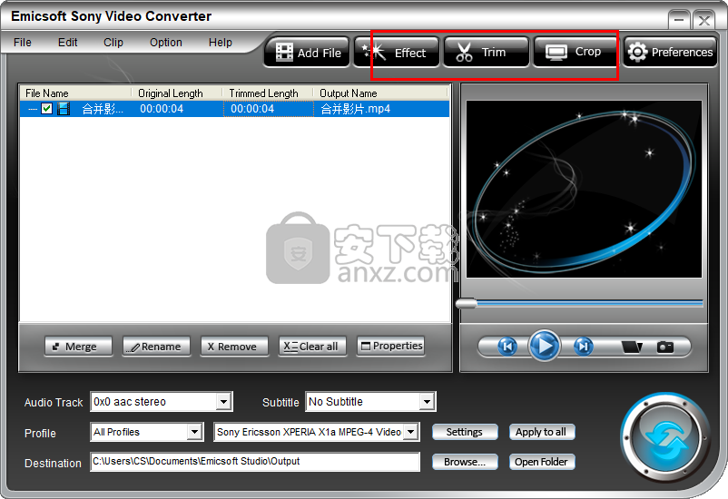 Emicsoft Sony Video Converter(Sony视频转换器)