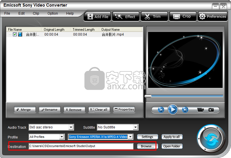 Emicsoft Sony Video Converter(Sony视频转换器)
