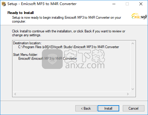 Emicsoft MP3 to M4R Converter(mp3转m4r转换器)