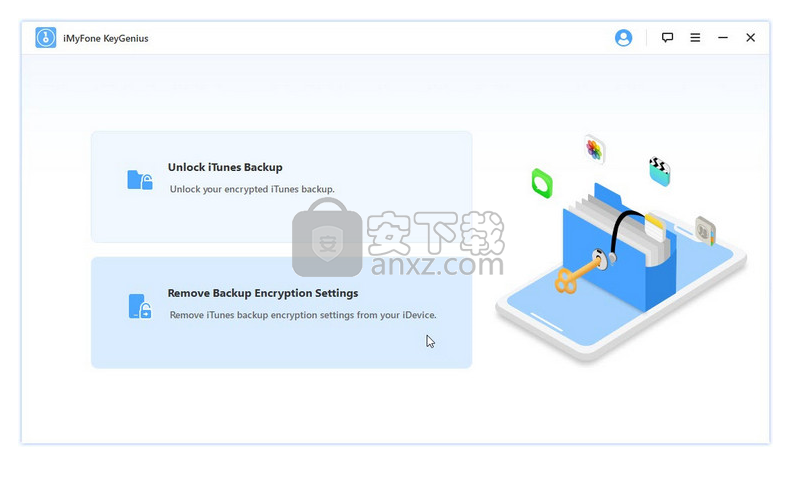 iMyFone KeyGenius(iTunes备份密码恢复软件)