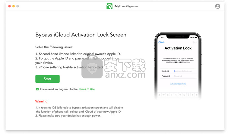 iMyFone iBypasser(iCloud激活锁绕过工具)