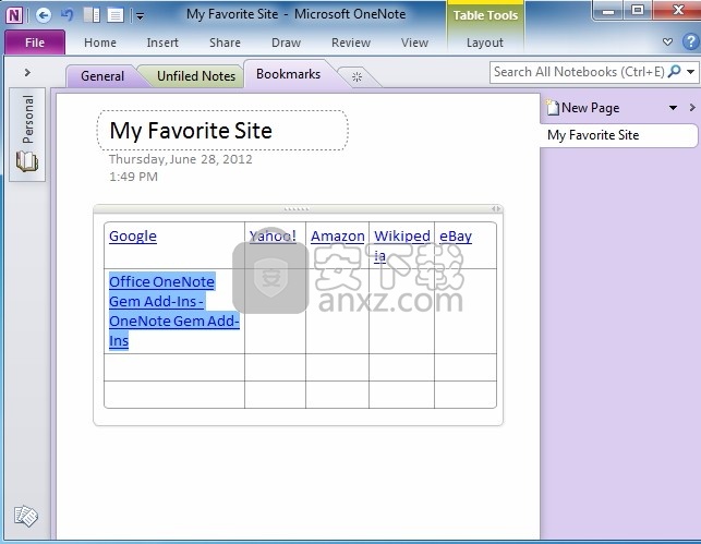 Favorite to OneNote(文档收藏与管理工具)