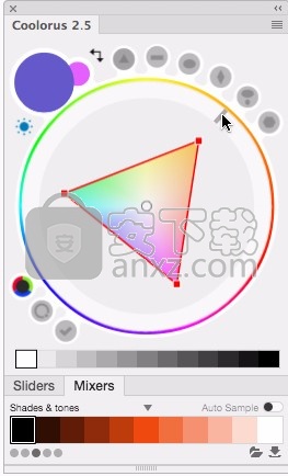 coolorus cs6(PS色环插件)