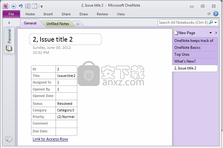 Row to OneNote(表格行笔记管理工具)
