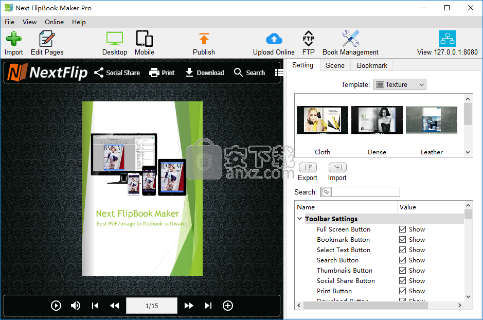 Next FlipBook Maker Pro(HTML5翻页制作软件)