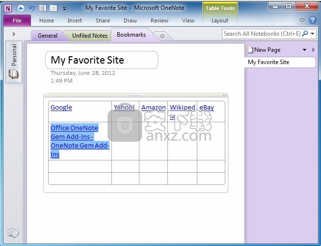 Favorite to OneNote(文档收藏与管理工具)