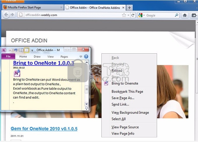Bring to OneNote(数字笔记添加工具)