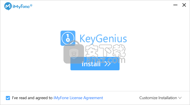 iMyFone KeyGenius(iTunes备份密码恢复软件)