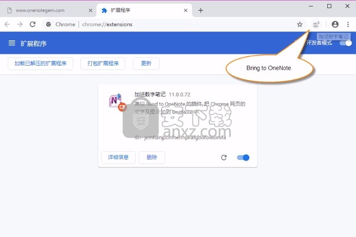 Bring to OneNote(数字笔记添加工具)
