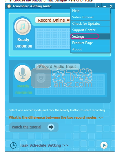 Tenorshare iGetting Audio(流媒体音频录制工具)